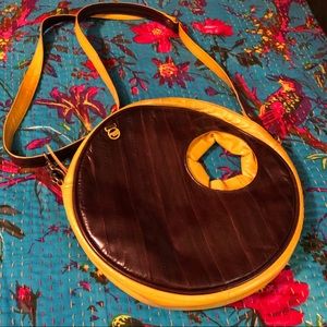 Skunkfunk San Francisco eel-skin bag! Like new!